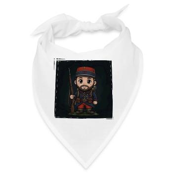 Eins - Bandana - Weiß - Vorne