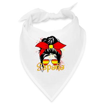 Spain Girl - Bandana - Weiß - Vorne