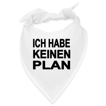 Plan - Bandana - Weiß - Vorne
