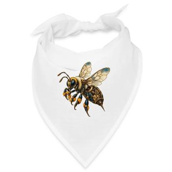 Mechanische Bestäuberin - Bandana - Weiß - Vorne