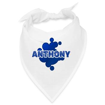 Babybauch Anthony - Bandana - Weiß - Vorne