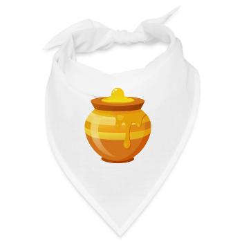 Honey Pot - Bandana - Weiß - Vorne