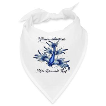 Glaucus Atlanticus - Mein Leben steht Kopf - Bandana - Weiß - Vorne