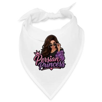 Persian princess Glamour - Bandana - Weiß - Vorne
