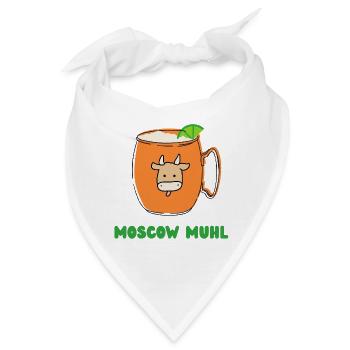 MOSCOW MUHL - Bandana - Weiß - Vorne