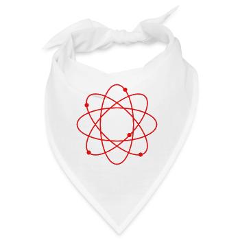Atom - Bandana - Weiß - Vorne