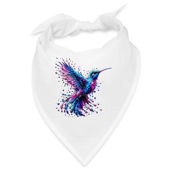 Flügel des Strahlens - Bandana - Weiß - Vorne