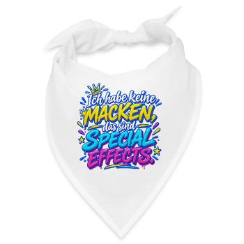 Special Effects: Mackenfrei - Bandana - Weiß - Vorne