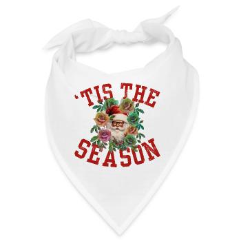 Es ist die Saison - Bandana - Weiß - Vorne