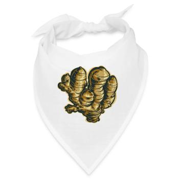 Ingwer - Bandana - Weiß - Vorne