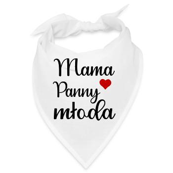 Mutter der Braut, Polen - Bandana - Weiß - Vorne