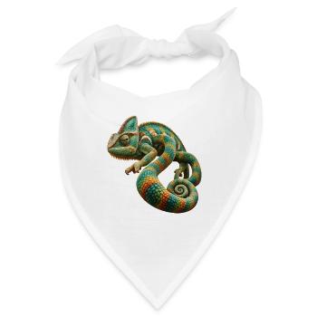 Paradox Chamäleon - Bandana - Weiß - Vorne