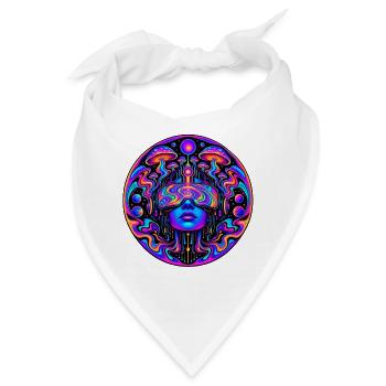 Cyberpunk - Bandana - Weiß - Vorne