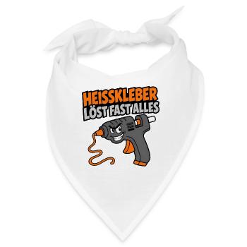 Heisskleber löst fast alles Heimwerker Design - Bandana - Weiß - Vorne
