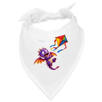 Drachenfest - Sie fliegen wieder im Herbst - Bandana - Weiß - Vorne