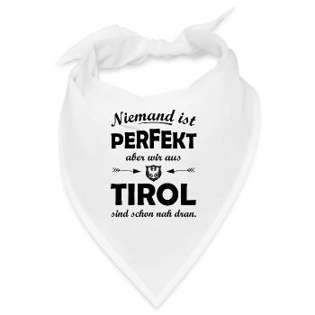 Die Tiroler - Bandana - Weiß - Vorne