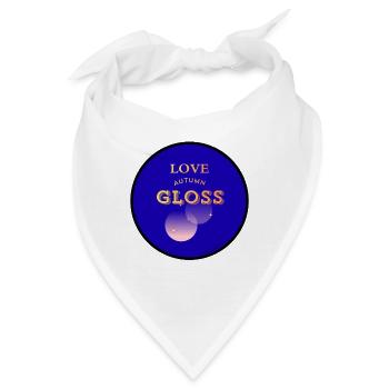 Liebe Autumn GLOSS - Bandana - Weiß - Vorne
