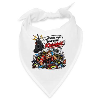 Rettungsdienst Humor - Bandana - Weiß - Vorne