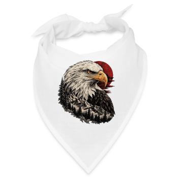 Wild Eagle - Bandana - Weiß - Vorne
