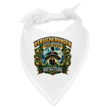 Versicherungsvertreter & Finanzberater | Finanzen  - Bandana - Weiß - Vorne