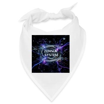 Kybernetischer Kurzschluss - Bandana - Weiß - Vorne