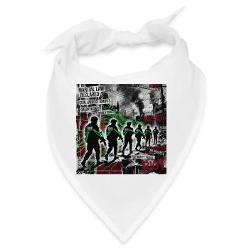 Digitales Kanonenfutter - Bandana - Weiß - Vorne