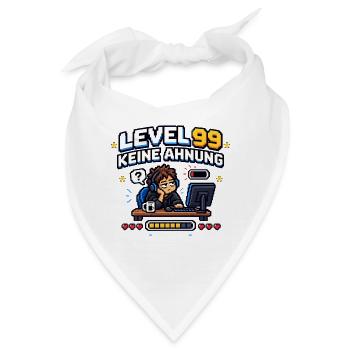 Level 99 - Bandana - Weiß - Vorne