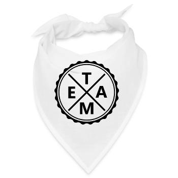 Team - Bandana - Weiß - Vorne