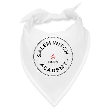 Salem Hexenakademie Emblem - Bandana - Weiß - Vorne