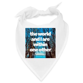 the world and I - Bandana - Weiß - Vorne