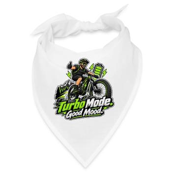 E-Bike Turbo - Bandana - Weiß - Vorne