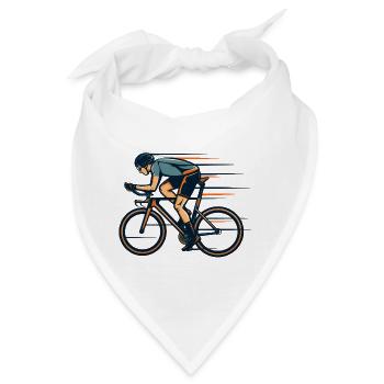 Straßenräder - Bandana - Weiß - Vorne