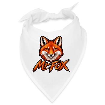 Mr. Fox - Bandana - Weiß - Vorne