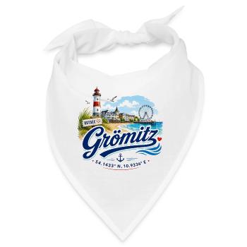 Grömitz - Ostsee - Deutschland - Riesenrad - Bandana - Weiß - Vorne
