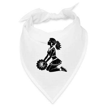 Cheerleader - Bandana - Weiß - Vorne