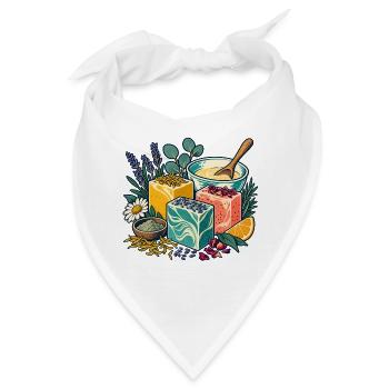 Seifenwerkstatt – Duftende Ideen von Hand - Bandana - Weiß - Vorne