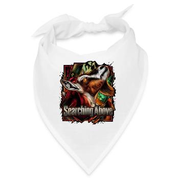 Goat Spirit: Searching Above - Bandana - Weiß - Vorne