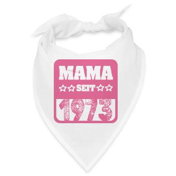 Muttertag 1973 - Bandana - Weiß - Vorne