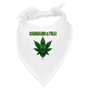 Canabis & Tilli - Bandana - Weiß - Vorne