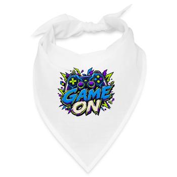 Spiel auf Graffiti Neon - Bandana - Weiß - Vorne