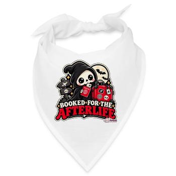 Halloween – Bucht für After – Spooky Travel - Bandana - Weiß - Vorne