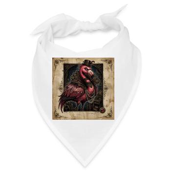 Der Karmesinrote Ausrüstungsmeister - Bandana - Weiß - Vorne