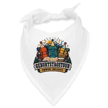 Geburtstagstour – Umwege inklusive - Bandana - Weiß - Vorne