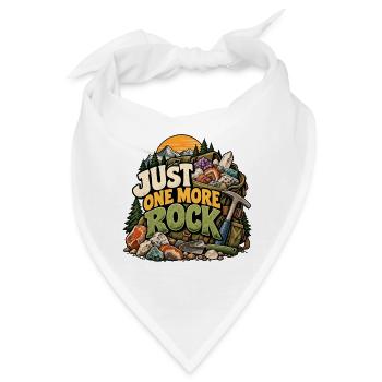 Nur noch ein Stein - Bandana - Weiß - Vorne