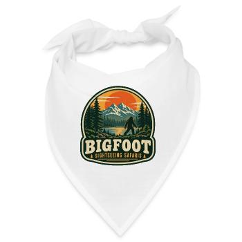Bigfoot-Safari - Bandana - Weiß - Vorne