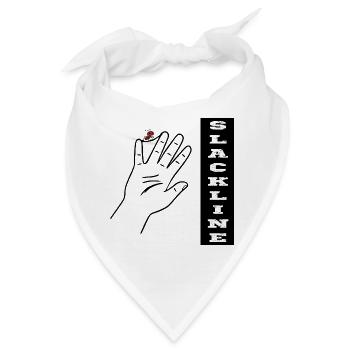 Slackline Ameise - Bandana - Weiß - Vorne