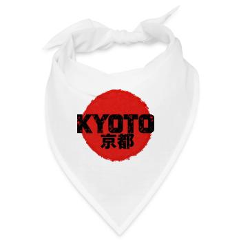 Kyoto - Bandana - Weiß - Vorne