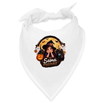 Halloween - Bandana - Weiß - Vorne