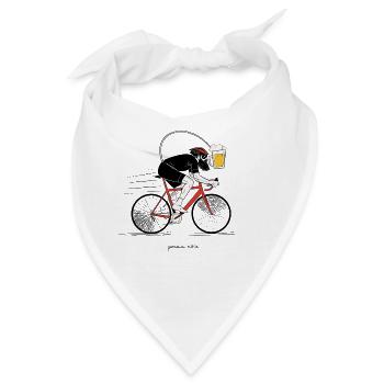 Perpetuum mobile - Bandana - Weiß - Vorne