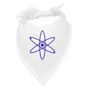 Atom - Bandana - Weiß - Vorne